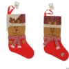 SUSPENSION CHAUSSETTE CERF 23X40CM TISSU