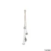 SUSPENSION DECO BOULES 70X6X6CM