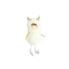 SUSPENSION FILLE RENNE POMPOM 14X4CM