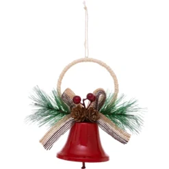 SUSPENSION FORME GRELOT ROUGE OU BLANC