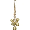 SUSPENSION METAL CLOCHE OR 23CM
