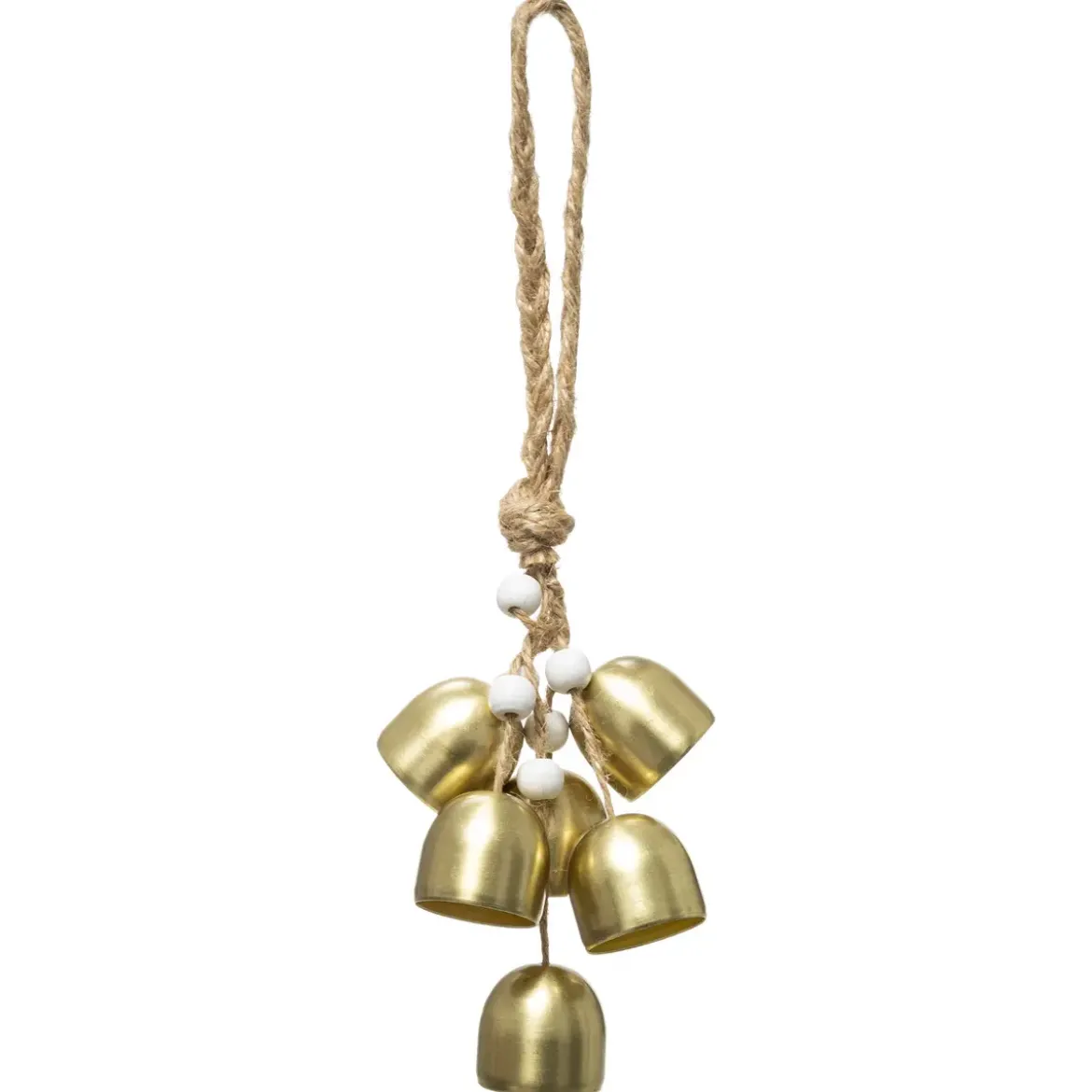 SUSPENSION METAL CLOCHE OR 23CM