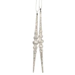 SUSPENSION STALACTITE H.16.5CM X2 PIECES
