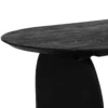 TABLE BASSE ISANA NOIR D.120X60X45CM