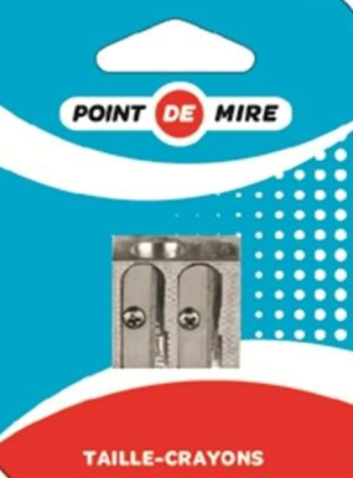 1 TAILLE CRAYON METAL 2 USAGES