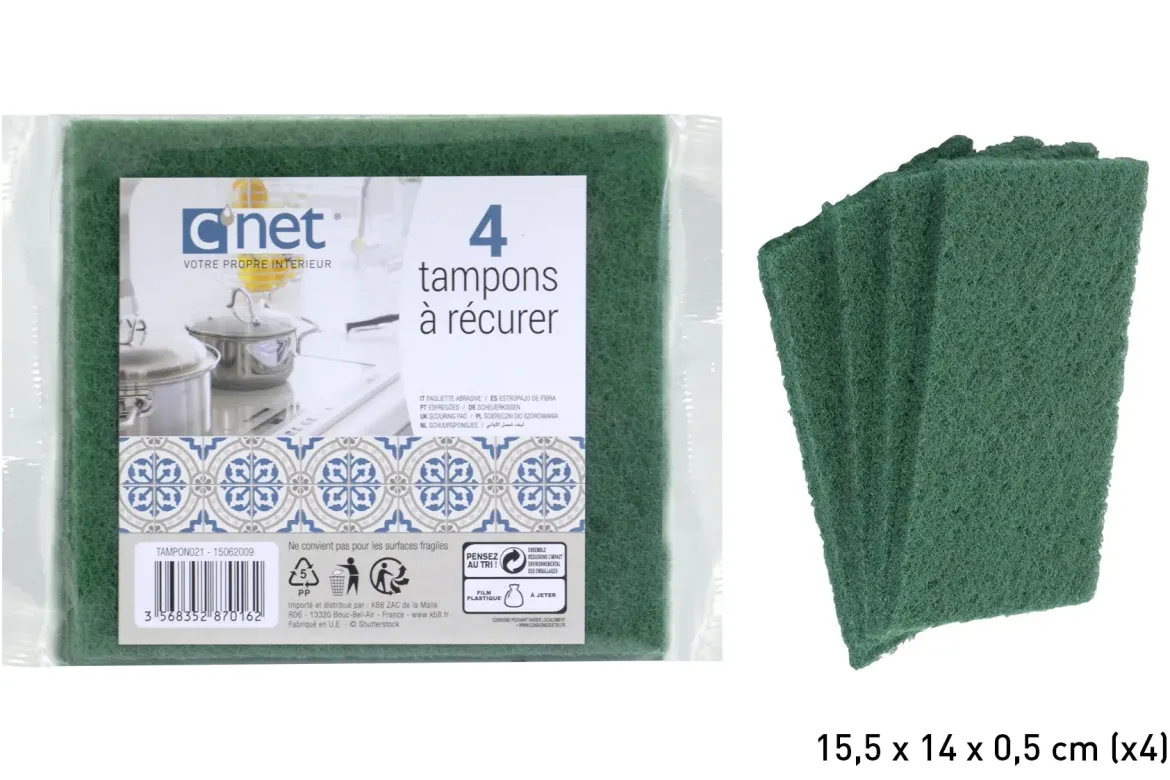4 TAMPONS A RECURER
