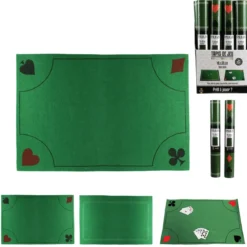 TAPIS DE JEU CARTE 40X60CM M24