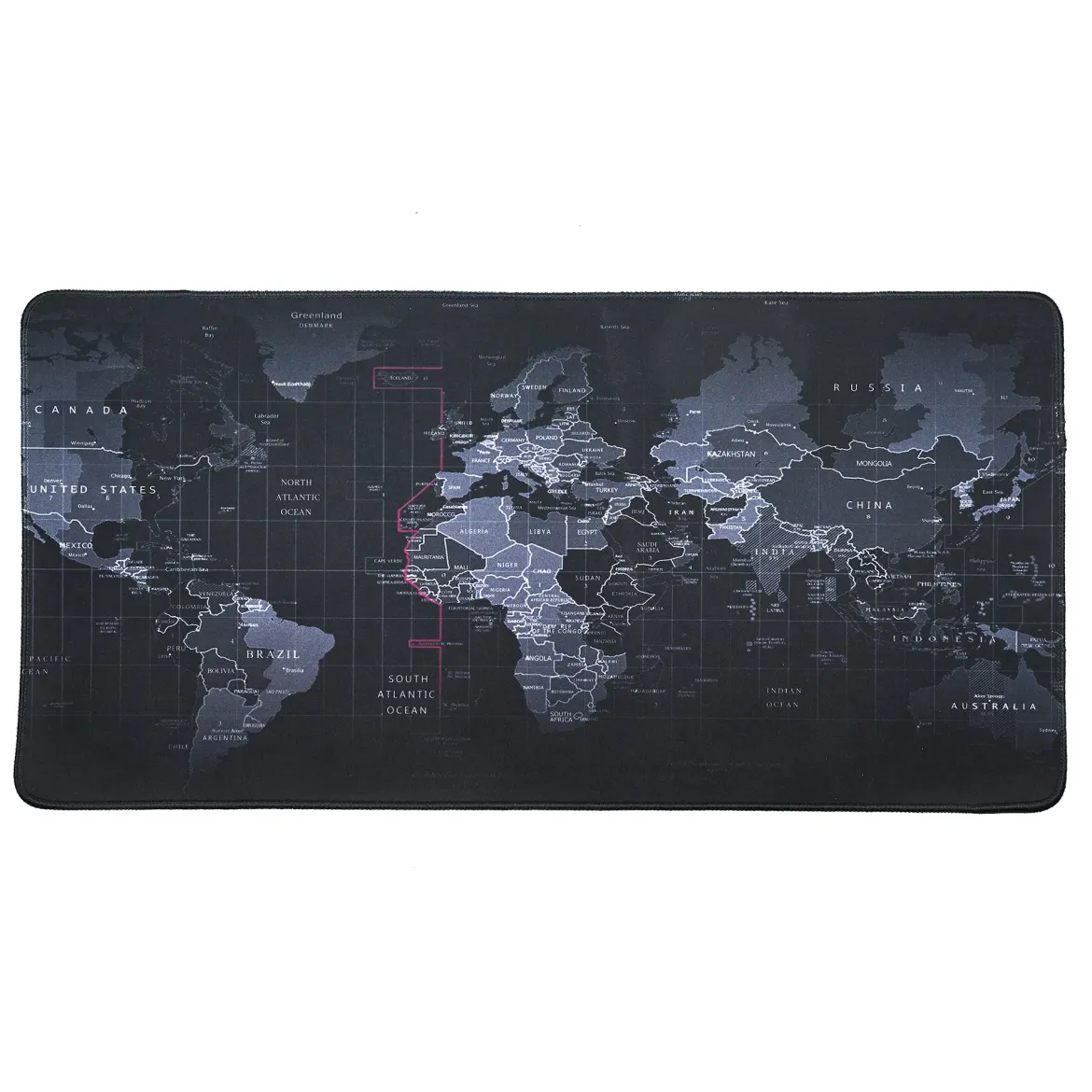 TAPIS DE SOURIS XL MAPPEMONDE 60X30CM