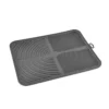 TAPIS LITIERE ET MAISON DE TOILETTE 41.5X32CM ANTHRACITE