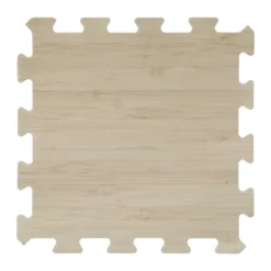 TAPIS MOUSSE PISCINE 8 PIECES BOIS