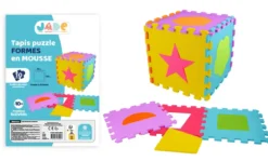 TAPIS PUZZLE FORMES X10 PIECES