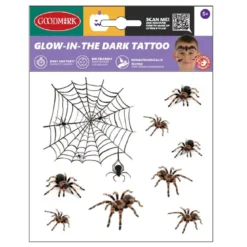 TATOUAGE GLOW ARAIGNEES