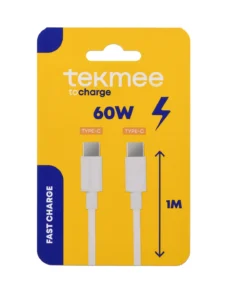 TEKMEE CABLE 1M TYPE C 3A