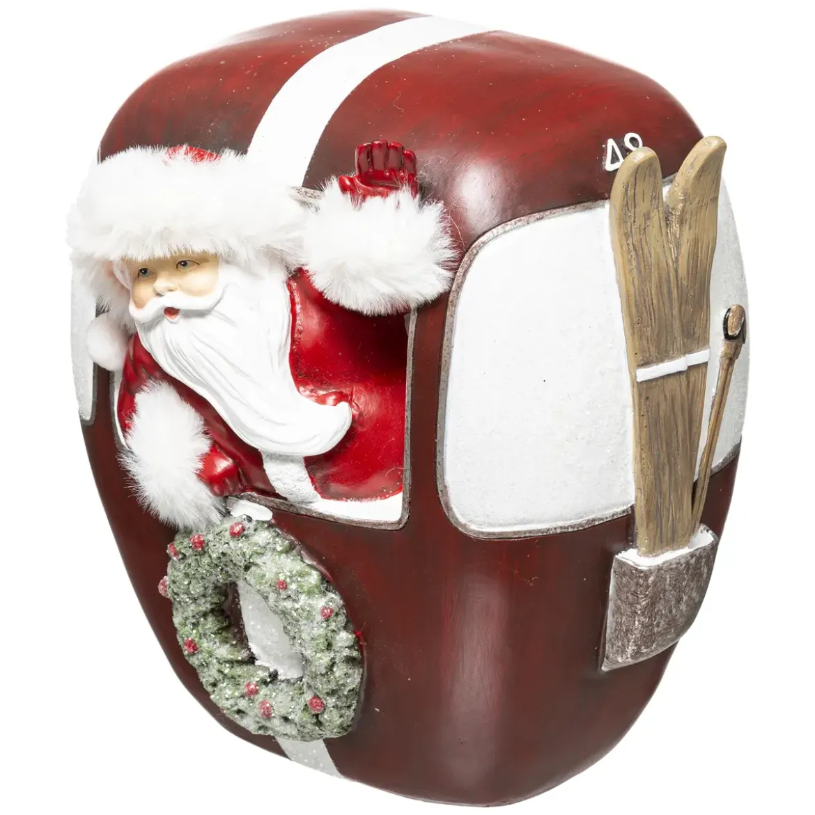 TELECABINE PERE NOEL H.20CM