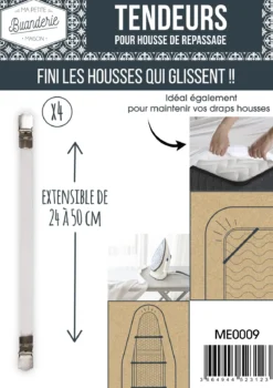 TENDEUR HOUSSE X4 PIECES