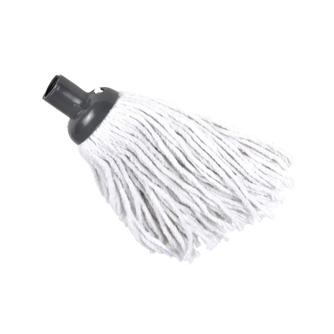 TETE BALAI COTON ECRU FRANGES LONGUES 22CM