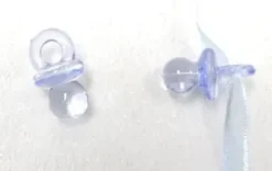 TETINE DECO PLEXIGLAS X10 PIECES BLEU