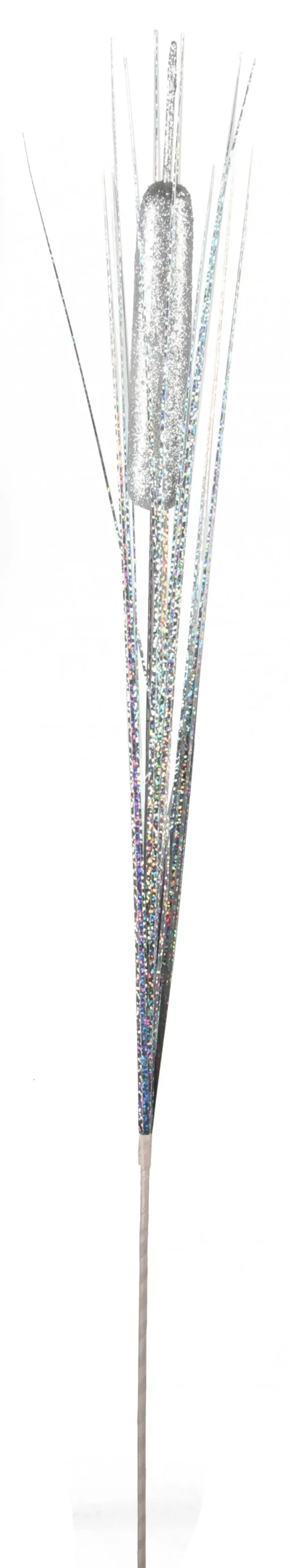 TIGE DECO PAILLETEE H.80CM MODELES ARGENT
