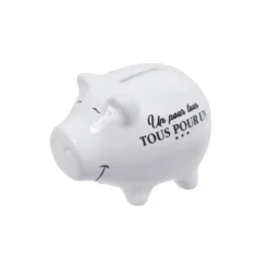 TIRELIRE COCHON FAMILLE