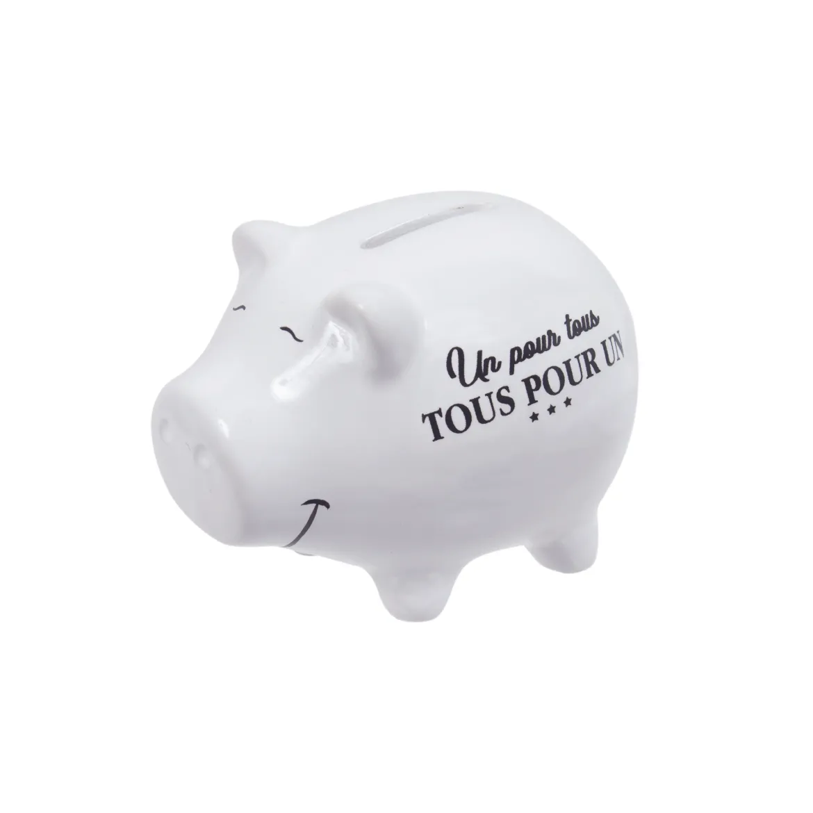 TIRELIRE COCHON FAMILLE