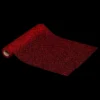 TISSU MESH SEQUIN ROUGE 28X300CM