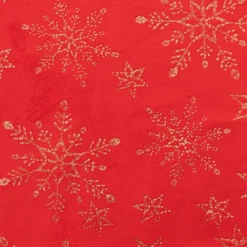 TISSU VELOURS ROUGE PAILLETTE 28X300CM