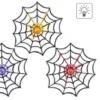 TOILE D ARAIGNEE A ACCROCHER LEDS 33 CM