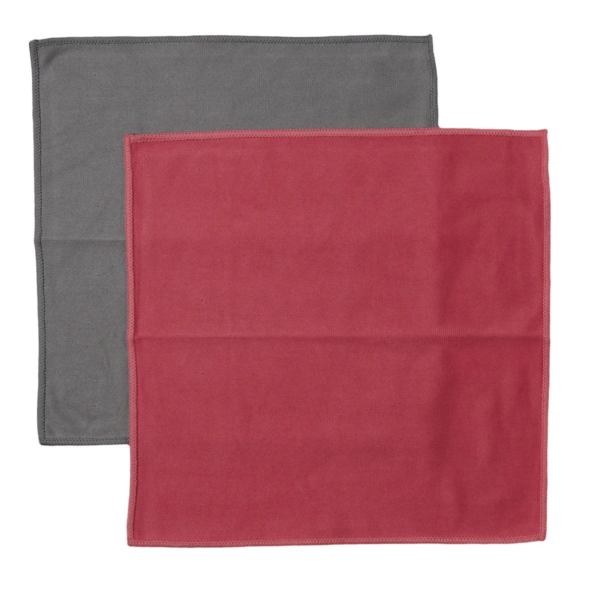 TORCHON MICROFIBRE ESSUIE VERRE 30X30CM X2