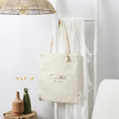 TOTE BAG GAZE DE COTON 36.5X42CM