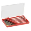 TOURNEVIS PRECISION PLAT 6 PCS