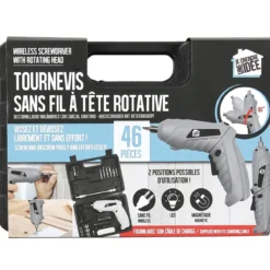 TOURNEVIS SANS FIL TETE ROTATIVE