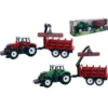 TRACTEUR 46CM AVEC REMORQUE ET RONDINS