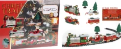 TRAIN NOEL L.236CM 4 VOIES