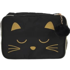 TROUSSE DE TOILETTE CHAT 26X19CM