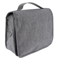 TROUSSE DE TOILETTE RABAT SCRATCH IMPRIMEE ZIPPEE GRIS CHINE