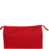 TROUSSE DE TOILETTE TEXTILE ROUGE D.33X20X9CM