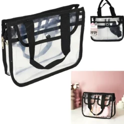 TROUSSE DE TOILETTE TRANSPARENTE