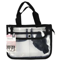 TROUSSE DE TOILETTE TRANSPARENTE