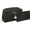 TROUSSE DE TOILETTE X2 PIECES CHARBON MODERN