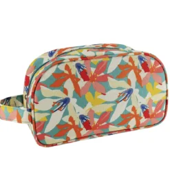 TROUSSE TOILETTE RECTANGULAIRE IMPRIME ZIPPEE MOOREA