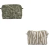 TROUSSE VERTE TAUPE D.31X9X26CM