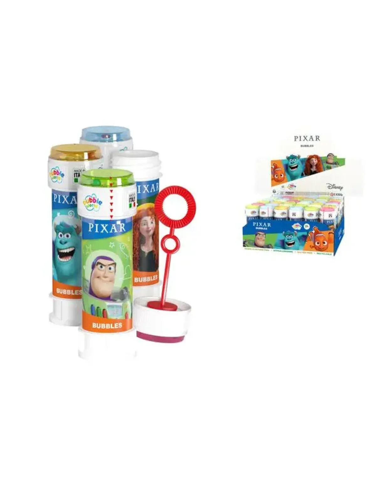 TUBE BULLES DE SAVON 60ML PIXAR