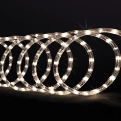 TUBE ELECTRIQUE EXTERIEUR A LED 10M BLANC CHAUD