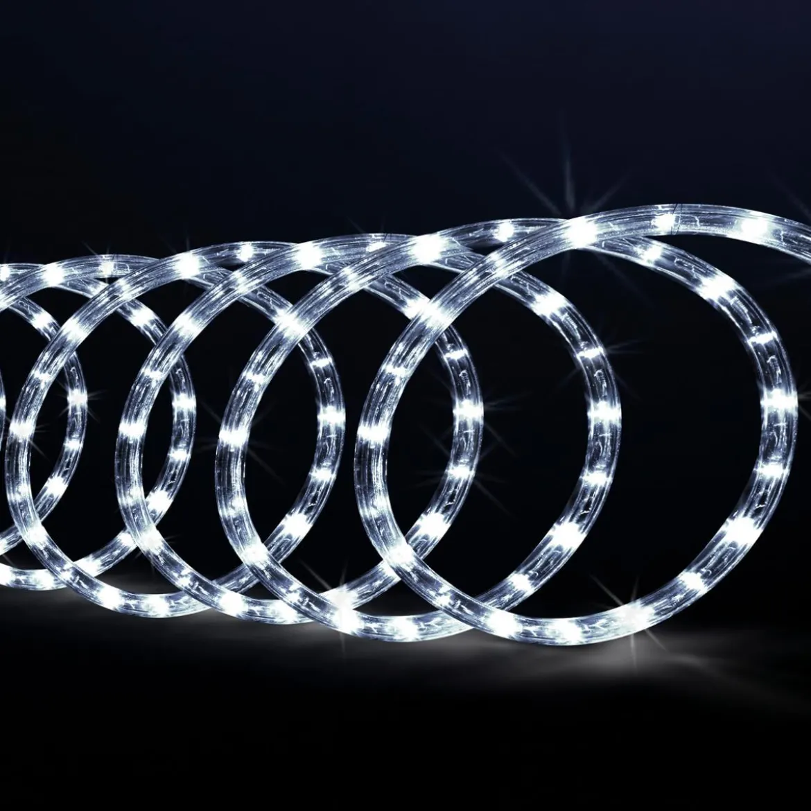 TUBE ELECTRIQUE EXTERIEUR A LED 10M BLANC FROID