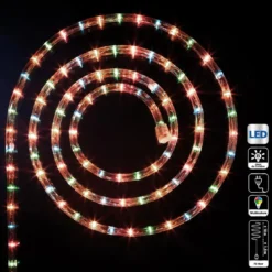 TUBE ELECTRIQUE EXTERIEUR A LEDS 18M MULTICOLORE