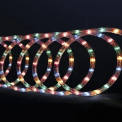 TUBE ELECTRIQUE EXTERIEUR A LEDS 40M MULTICOLORE