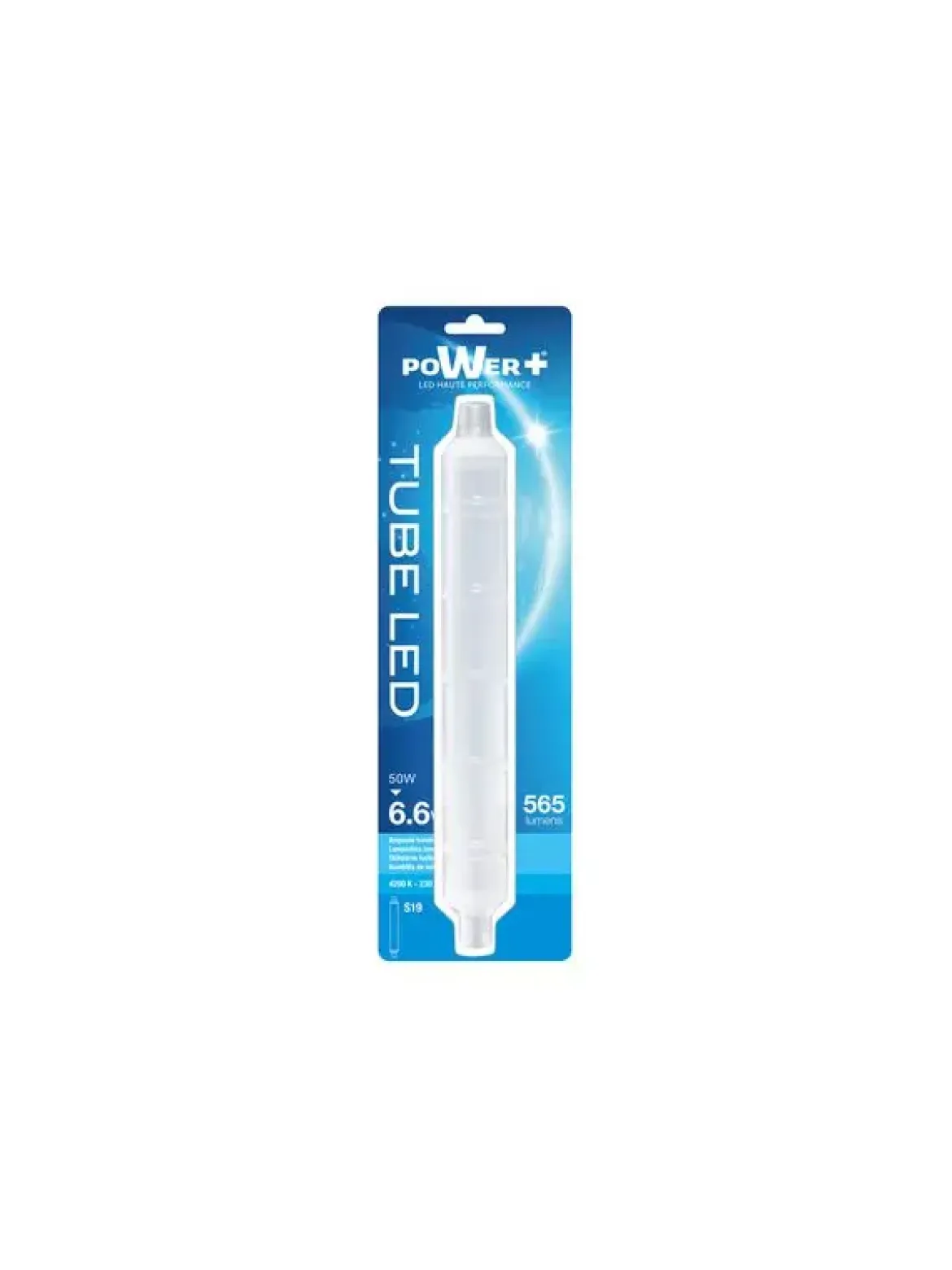 TUBE LED S19 7W 40W 4200K