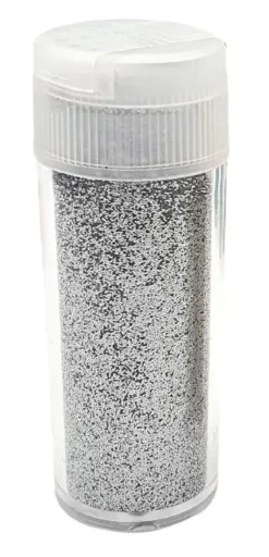 TUBE PAILLETTES BIODEGRADABLES ARGENTE X9G