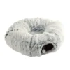 TUNNEL DE JEU POUR CHAT PLIABLE 80X25CM FLUFFY