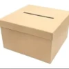 URNE CARREE KRAFT 24.5X24.5X15CM